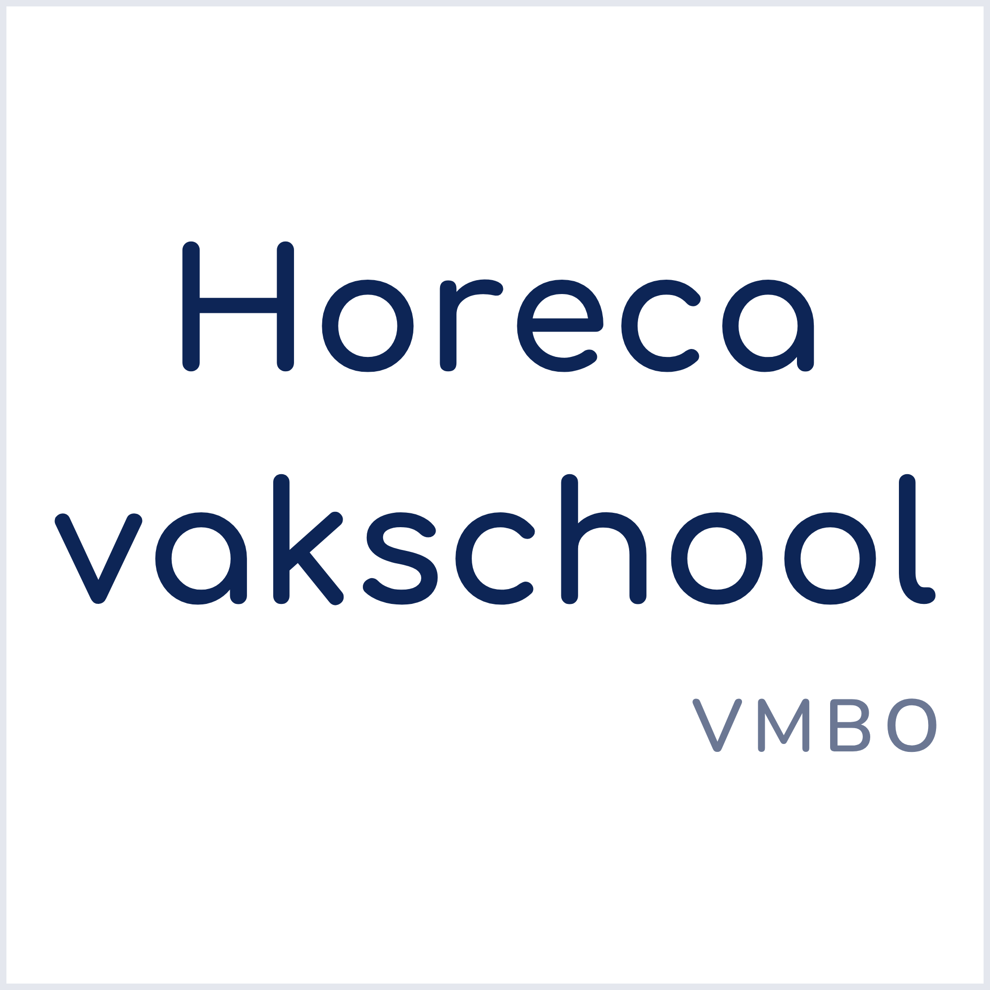 Horeca vakschool