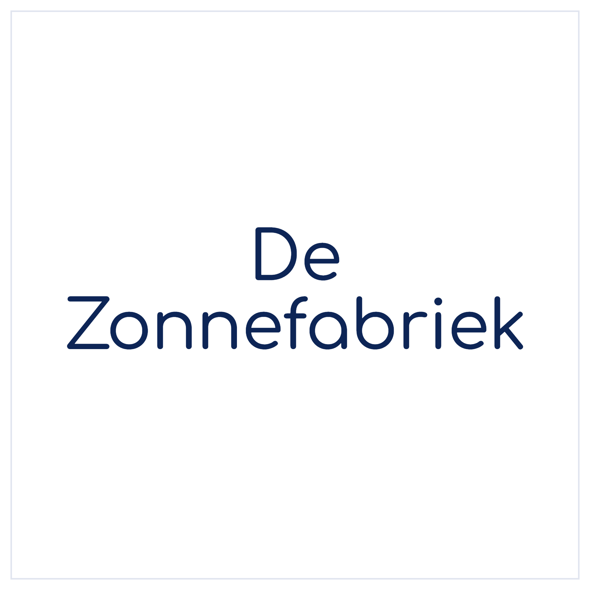 de-zonnefabriek
