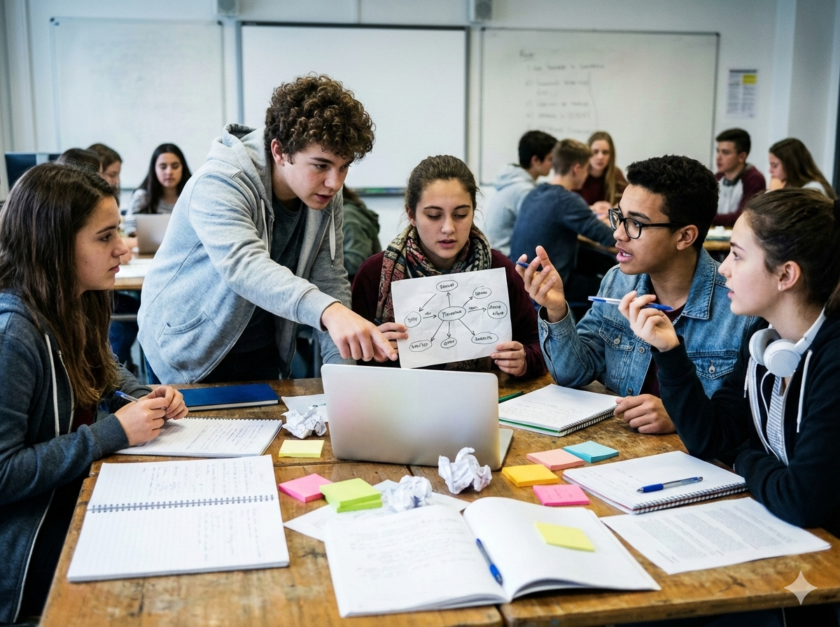 Peer-feedback en coöperatief leren: Wanneer leerlingen meer leren van elkaar dan van de docent